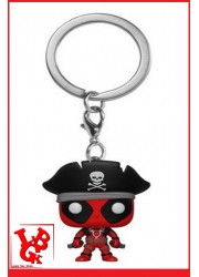DEADPOOL Pirate Porte Clefs mini Pop! par Funko libigeek 889698311441