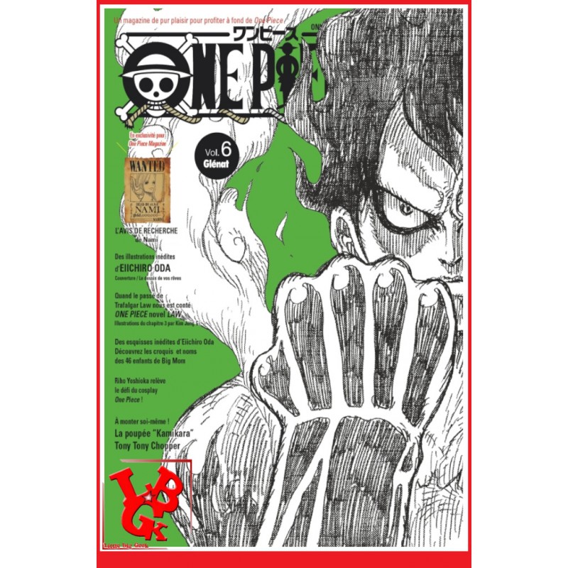 ONE PIECE Magazine 6 (Aout 2020) Vol. 06 Shonen par Glénat Manga little big geek 9782344040416 - LiBiGeek