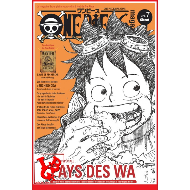 ONE PIECE Magazine 7 (Oct 2020) Vol. 07 Shonen par Glénat Manga little big geek 9782344041628 - LiBiGeek