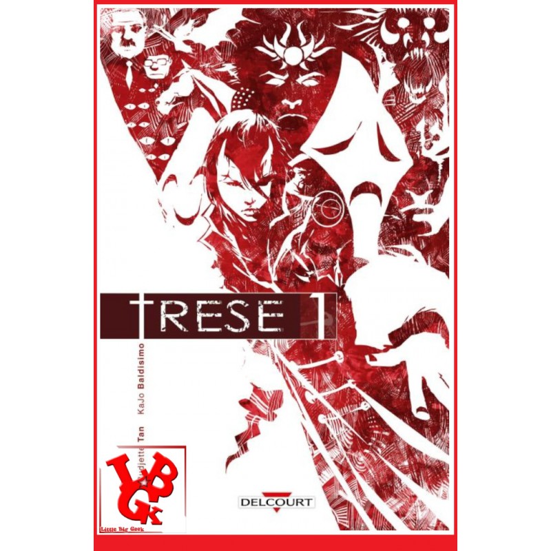 TRESE 1 (Mars 2022) par Delcourt Comics little big geek 9782413044963 - LiBiGeek
