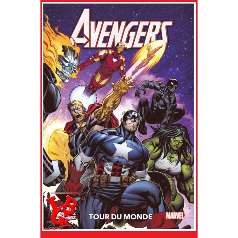AVENGERS 100% - 2 (Oct 2020) Vol. 02 Tour du Monde par Panini Comics little big geek 9782809489569 - LiBiGeek