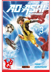 AO ASHI Playmaker 3 (Juil 2021) Vol. 03 Shonen Foot par Mangetsu little big geek 9782382811634 - LiBiGeek