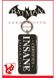 BATMAN : ARKHAM CITY Porte Clefs " Insane "caoutchouc par GB Eye little big geek 5028486273539 - LiBiGeek