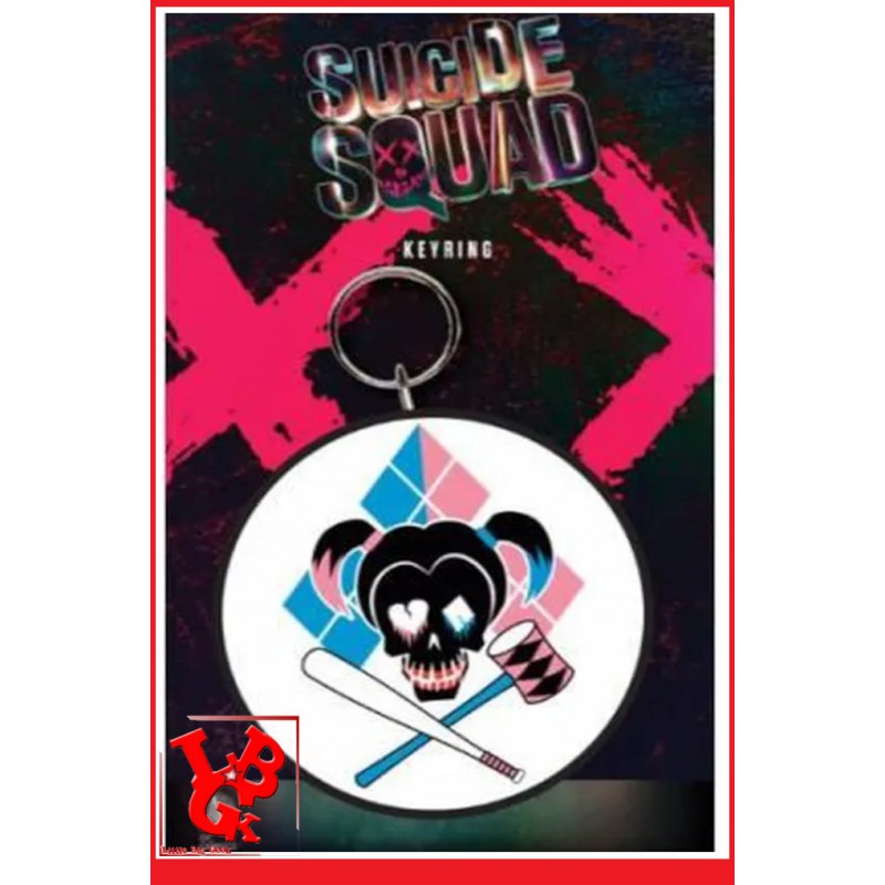 SUICIDE SQUAD : Harley Quinn Porte Clefs caoutchouc par GB Eye little big geek 5028486354160 - LiBiGeek