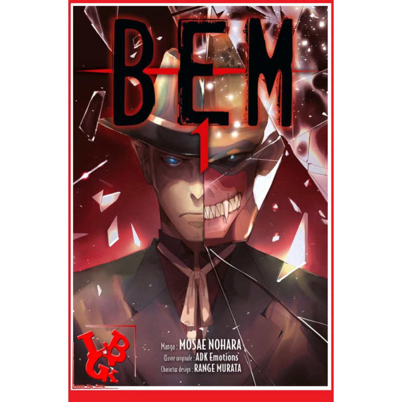 BEM 1 (Fev 2022) Vol. 01 - Seinen par Panini Manga libigeek 9791039104289