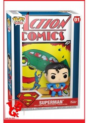 SUPERMAN : Figurine POP! 01 - Comics Cover Dc Action Comics N°1 par FUNKO little big geek 889698504683 - LiBiGeek