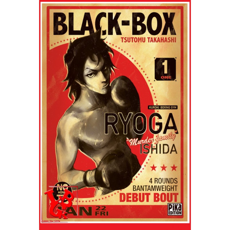 BLACK-BOX 1 (Avr 2022) Vol. 01 - Seinen par Pika Edition little big geek 9782811641153 - LiBiGeek